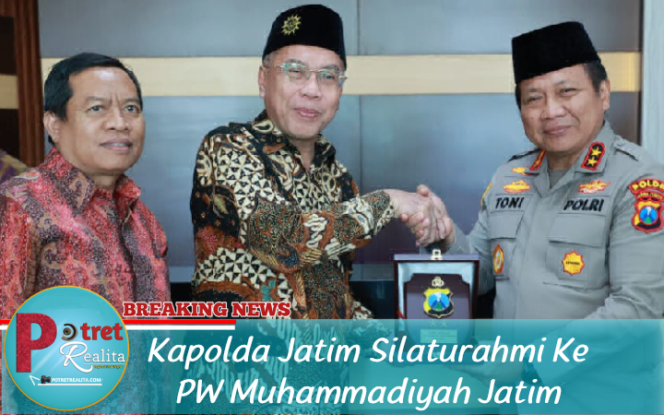 
 Kapolda Jatim Silaturahmi Ke PW Muhammadiyah Jatim