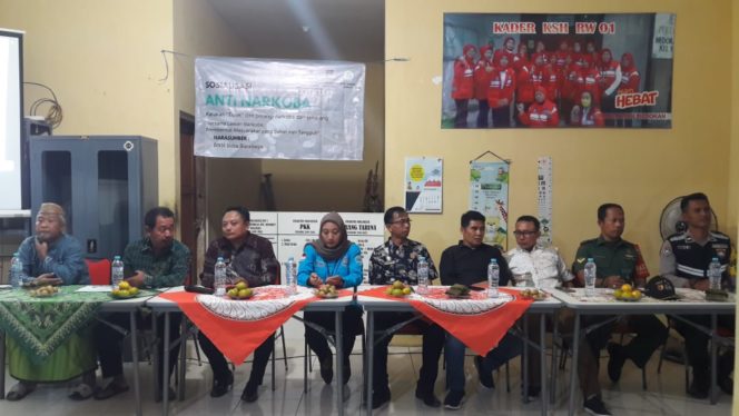 
 Yayasan GSI Bersama BNNK Surabaya Gencar Lakukan P4GN