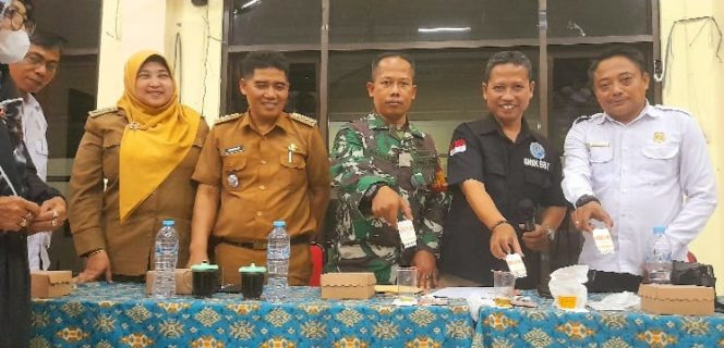 
 Yayasan GSI Bersama BNNK Surabaya Sosialisasikan P4GN Disertai Screening Tes Urine