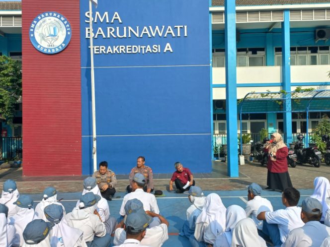 
 Polres Pelabuhan Tanjung Perak Gencar Sosialisasikan Bahaya Kenakalan Remaja