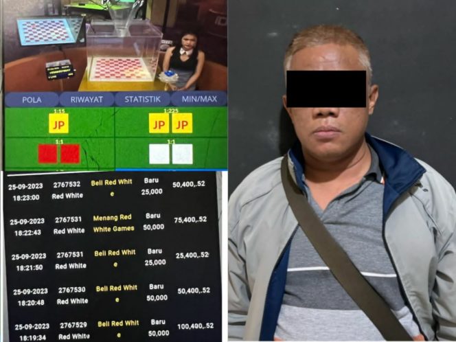 
 Satreskrim Polres Pelabuhan Tanjung Perak Tangkap Seorang Pelaku Judi Slot