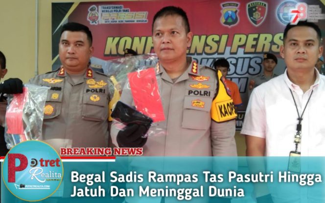 
 Begal Sadis Rampas Tas Pasutri Hingga Jatuh Dan Meninggal Dunia