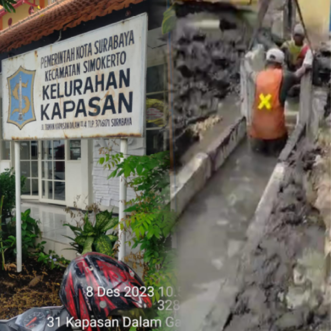 
 Lurah Kapasan Diduga Tutup Mata Terhadap Keluhan Warga Donokerto Tentang Proyek Pemasangan U – Ditch