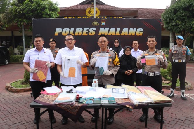 
 Satreskrim Polres Malang Bongkar Sindikat PMI Ilegal