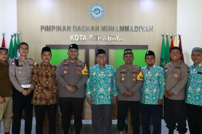 
 Kapolres Tanjung Perak Silaturahmi Ke PD Muhammadiyah Kota Surabaya