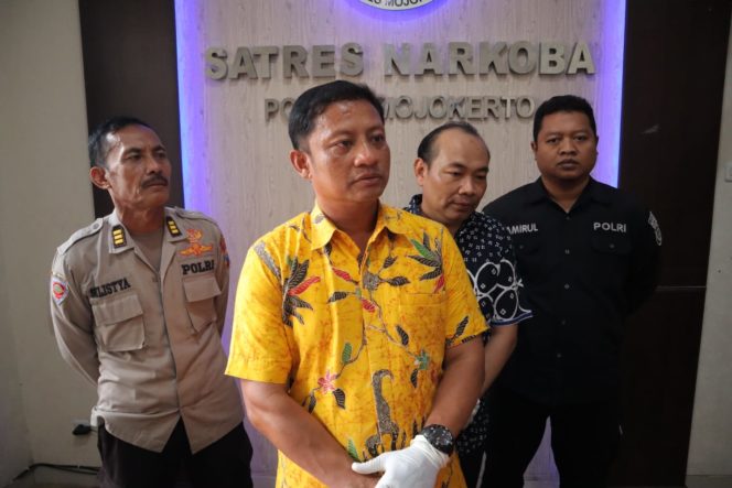 
 Puluhan Gram Narkoba Jenis Sabu, Berhasil di Ungkap Polres Mojokerto