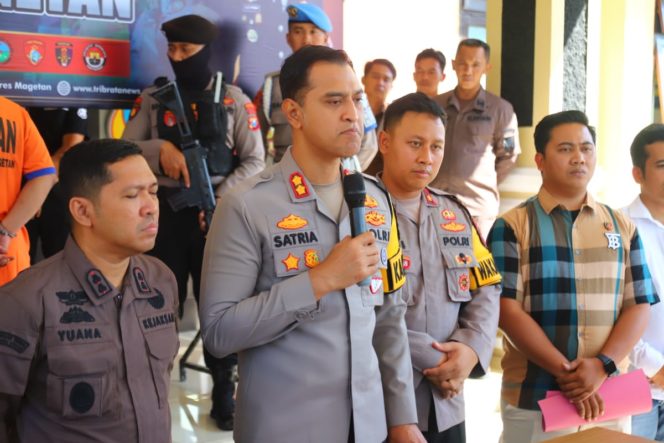 
 Polres Magetan Berhasil Menangkap Tahanan Kejaksaan yang Kabur Saat Menjalani Sidang