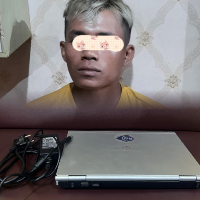 
 Curi Laptop Penghuni Kamar Kos, Pemuda Asal Ponorogo Diringkus Polsek Lakarsantri