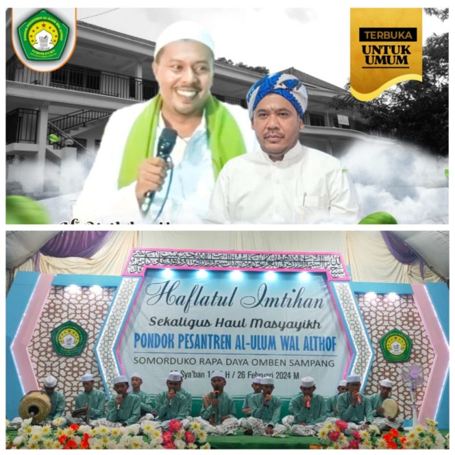 
 Haflatul Imtihan Salah Satu Tradisi Pondok Pesantren Yang Setiap Akhir Tahun di Adakan