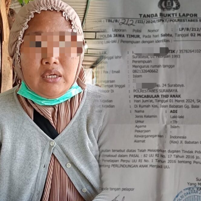 
 Ibu Korban Pencabulan Keluhkan Kinerja PPA Polrestabes Surabaya