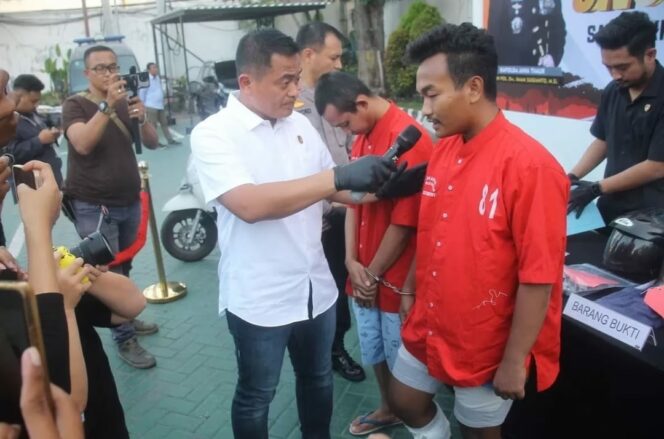 
 DPO Polsek Tambaksari Ditangkap Resmob Polrestabes Surabaya Dalam Kasus Berbeda