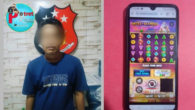 
 Polsek Krembangan Amankan Pelaku Judi Online di Bulak Banteng Surabaya