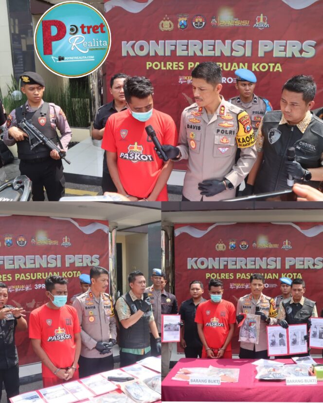 
 Gunakan Metode CSI, Polres Pasuruan Kota Berhasil Ungkap Kasus Penganiayaan Berat