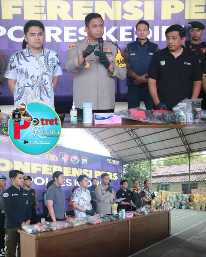 
 Polisi Tetapkan Pemilik Toko Snack Sebagai Tersangka Kasus Keracunan Masal di Kediri