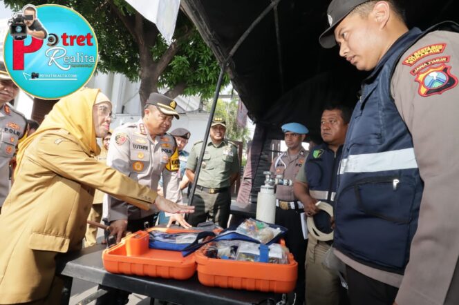 
 Polrestabes Surabaya Siapkan Personel Antisipasi Bencana Hidrometeorologi