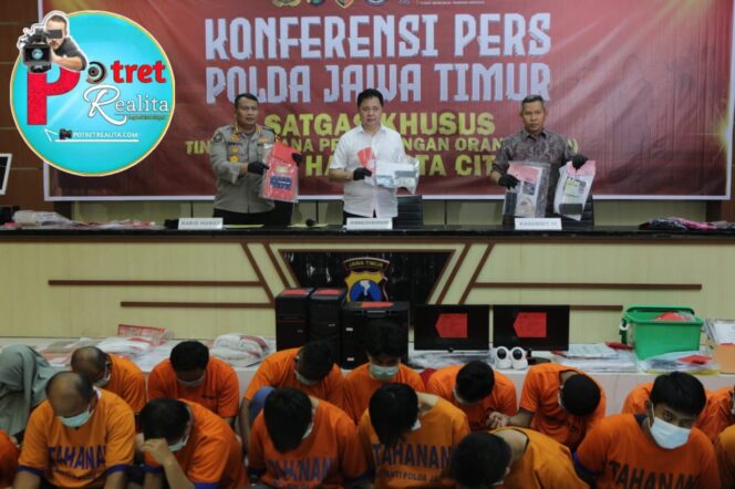 
 Polda Jatim Berhasil Ungkap 28 Kasus TPPO, 41 Tersangka Diamankan