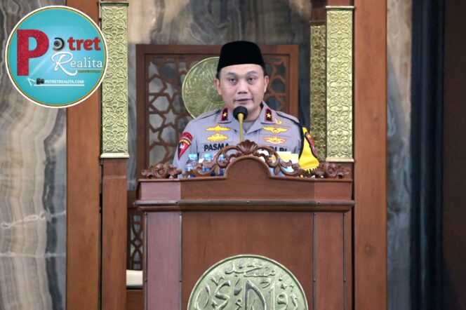 
 Peringati Isra’ Mi’raj 1446 H, Wakapolda Jatim Ingatkan Semangat Transformasi Menuju Polri yang Presisi