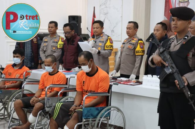 
 Polres Pamekasan Komitmen Berantas Tindak Kriminal 16 Tersangka Kasus Curanmor dan Narkoba Diringkus