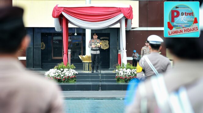 
 Pimpin Apel Gelar Pasukan Ops Keselamatan Semeru 2025, Wakapolda Jatim Tekankan Kamseltibcarlantas