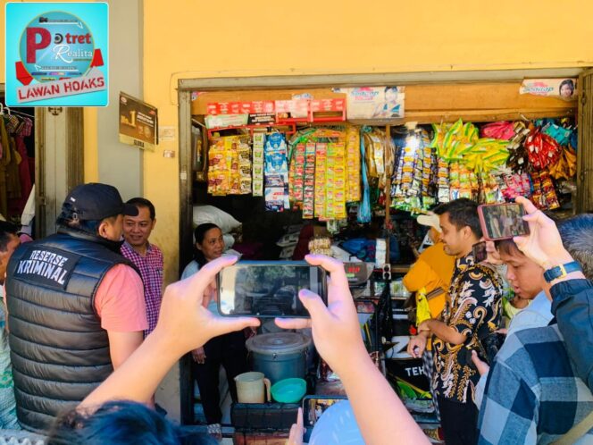 
 Satgas Pangan Polres Probolinggo Sidak Pasar Pastikan Ketersediaan dan Harga Bapokting Aman