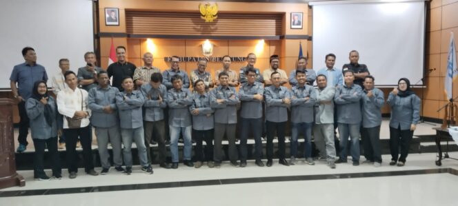 
 PJS Belitung Resmi Dilantik, Dorong Kompetensi Wartawan