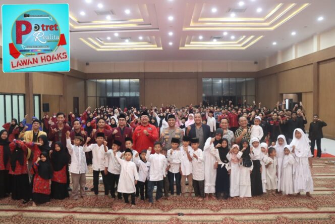 
 Kapolresta Sidoarjo dan IMM Gelar Buka Puasa Bersama dan Santunan Anak Yatim