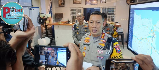
 Polda Jatim Berhasil Tekan Laka Hingga 34 persen di Hari ke 11 Operasi Ketupat Semeru 2025