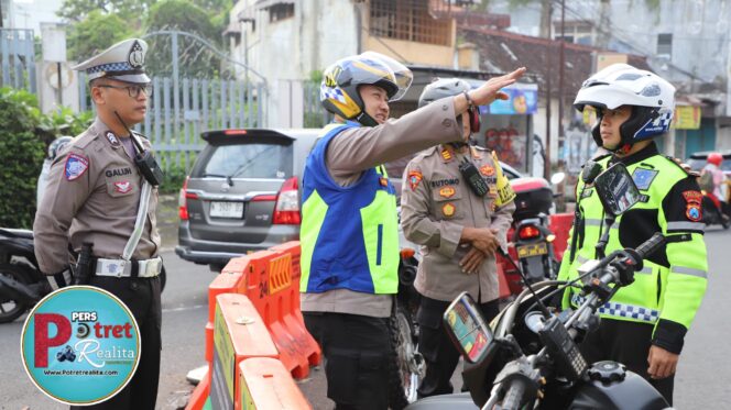
 Polresta Malang Kota Intensif Monitoring Jalur Balik Pemudik