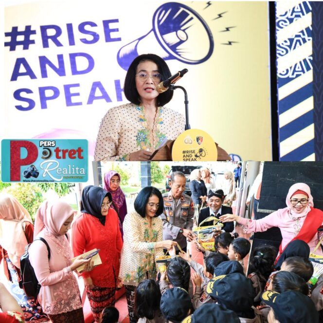 
 Direktur PPA dan PPO Bareskrim Polri Resmi Buka Kampanye RISE N SPEAK di Jepara: Ajak Masyarakat Berani Bicara, Selamatkan Sesama