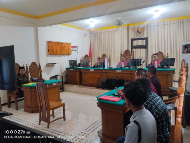 
 Polres Sumenep Ditegur Oleh Manjelis Hakim Tidak Kopratif Mangkir Dari Sidang