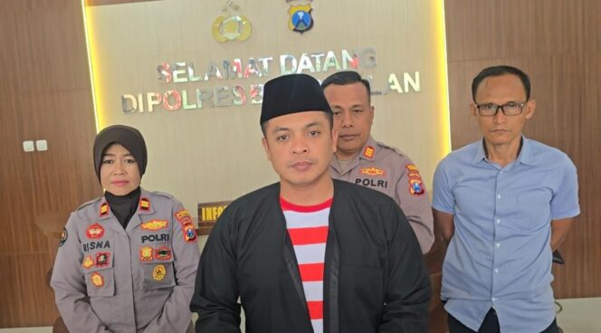 
 Langkah Tegas AKBP Hendo Sukmono Kapolres Bangkalan Dalam Pengamanan Unjuk Rasa Sesuai Prosedur