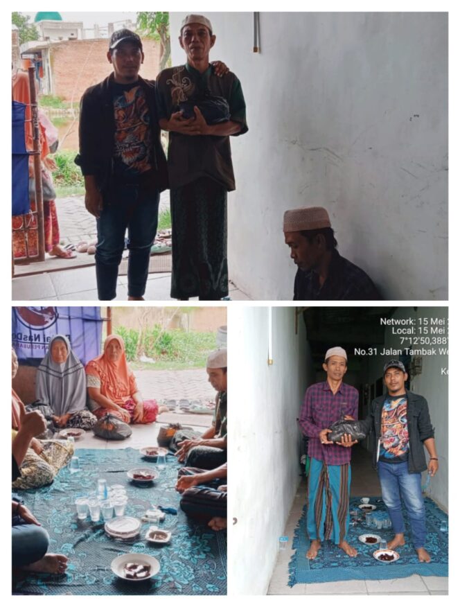 
 Sukses Gelar Santunan Rutin, ini Kata Pimred Media LiputanJatimBersatu.com