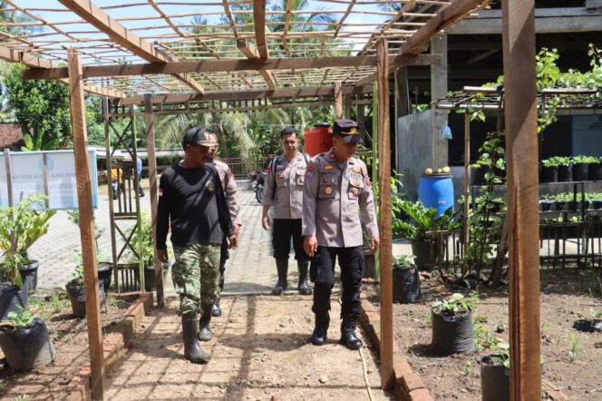
 Polres Pacitan Gelorakan Swasembada Pangan Melalui Program P2B