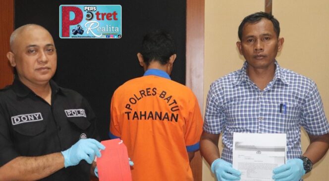 
 Respon Cepat Polres Batu Berhasil Amankan Tersangka Perampasan HP di Pujon
