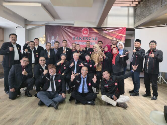 
 Tunjukkan Kinerja BPC PERADIN SURABAYA Gelar Rakercab Dengan Tema “Eksistensi dan Konsolidasi Menuju Kejayaan PERADIN”