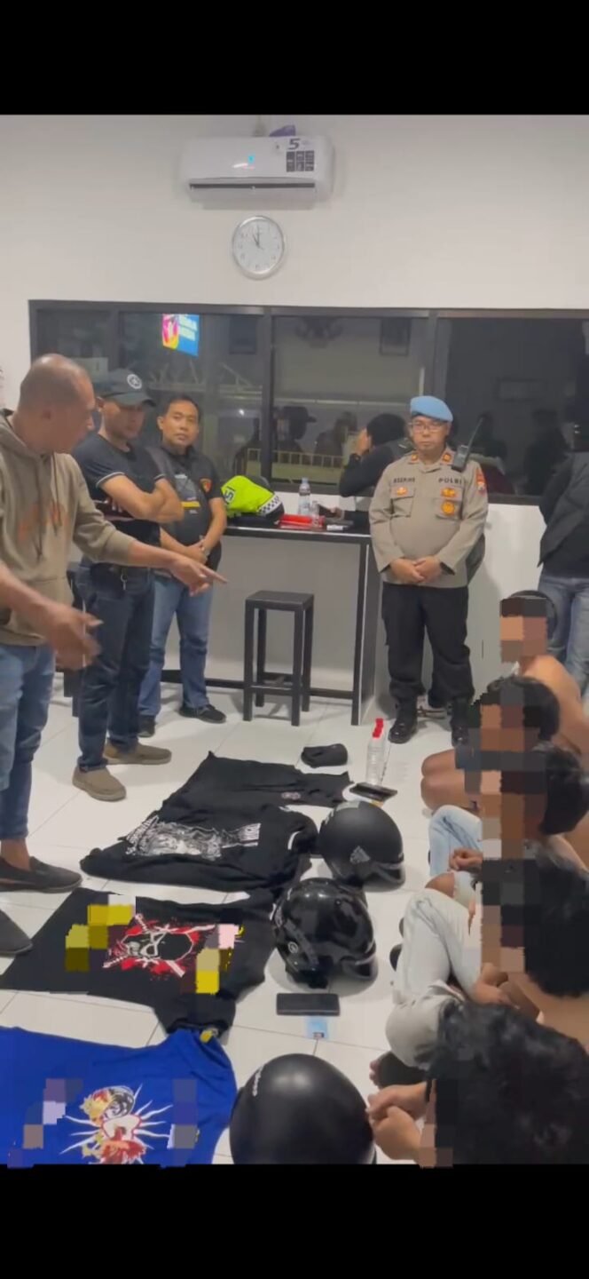 
 Polres Blitar Amankan Lima Anggota Silat Asal Tulungagung, Dua Jadi Tersangka