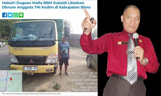 
 Ketum PPWI Nilai Polres Blora Berkolusi dengan Mafia BBM Ilegal Memenjarakan Wartawan