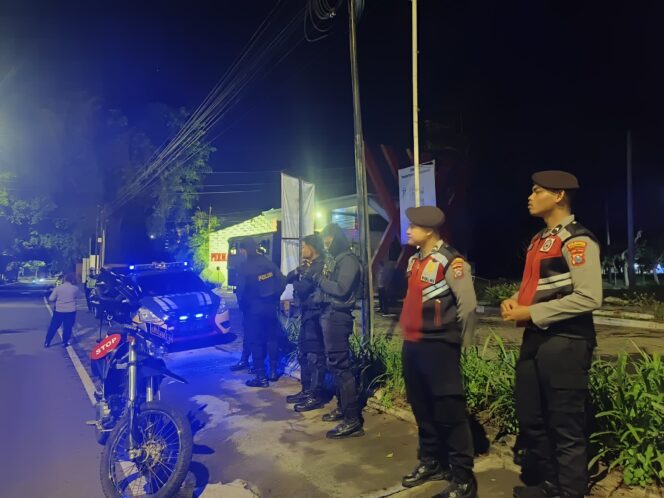 
 Jelang Idul Adha Polresta Banyuwangi Gelar KRYD Patroli Skala Besar
