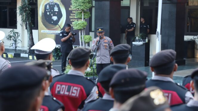 
 Polresta Malang Kota Libatkan 250 Personel Pengamanan Libur Panjang Hari Raya Idul Adha 1446H