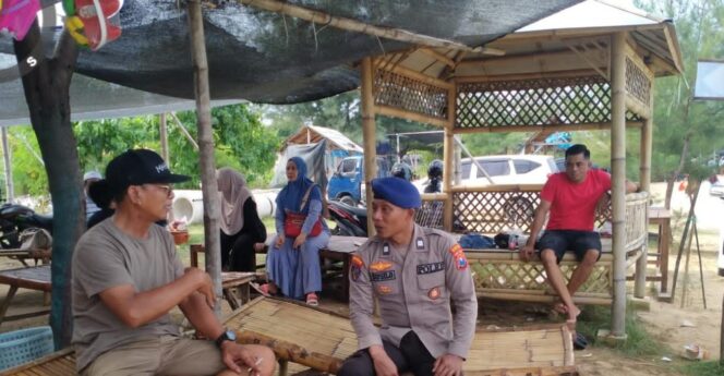 
 Pastikan Libur Idul Adha Aman Polres Pamekasan Tingkatkan Patroli di Pantai Wisata