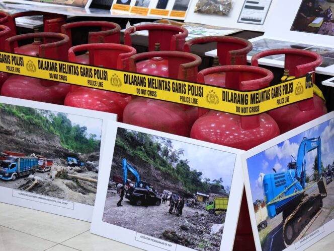 
 Bareskrim Polri Ungkap 5 Kasus Besar Penyalahgunaan BBM dan Gas Subsidi di Berbagai Daerah