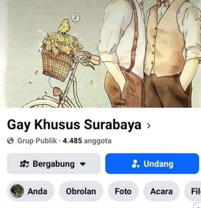 
 Satreskrim Polres Pelabuhan Tanjung Perak Selidiki Grup FB Gay Khusus Surabaya
