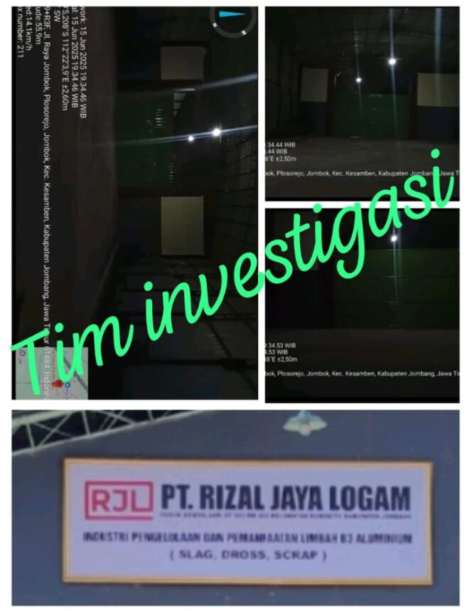 
 PT.  Rizal Jaya Logam Diduga Berdiri Di Lahan Hijau Produktif