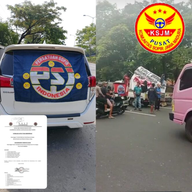 
 Gerakan Sopir Jatim Tuntut Revisi UU dan Hentikan ODOL, 1000 Truk Siap Turun Jalan