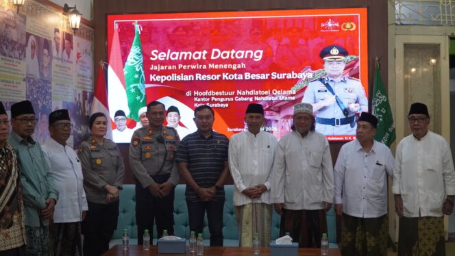 
 Polrestabes Surabaya Sambangi Tokoh Agama dalam Anjangsana HUT Bhayangkara ke-79 Tahun 2025