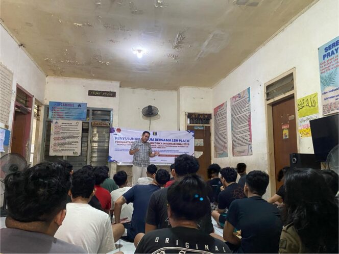 
 Lembaga Bantuan Hukum Plato Gelar Penyuluhan Hukum Peringatan HANI 2025 kepada Korban Penyalahguna NAPZA di IPWL PLATO