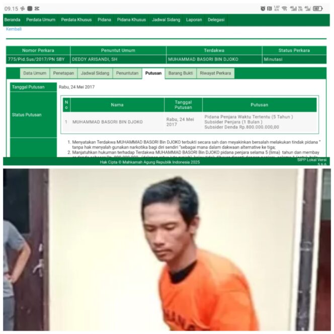 
 Ngeriii!!!! Residivis Narkoba Dituntut Dan Divonis Ringan Dalam Perkara Jambret