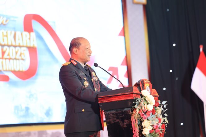 
 Peringati Hari Bhayangkara ke -79 Kapolda Jatim Minta Anggota Tingkatkan Pelayanan Publik