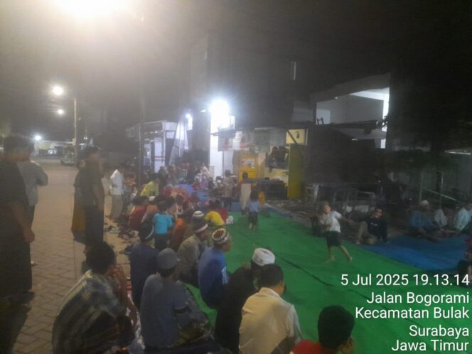 
 Do’a Bersama Warga Bogorami 1 Surabaya Warnai Malam 10 Muharrom 1447 H