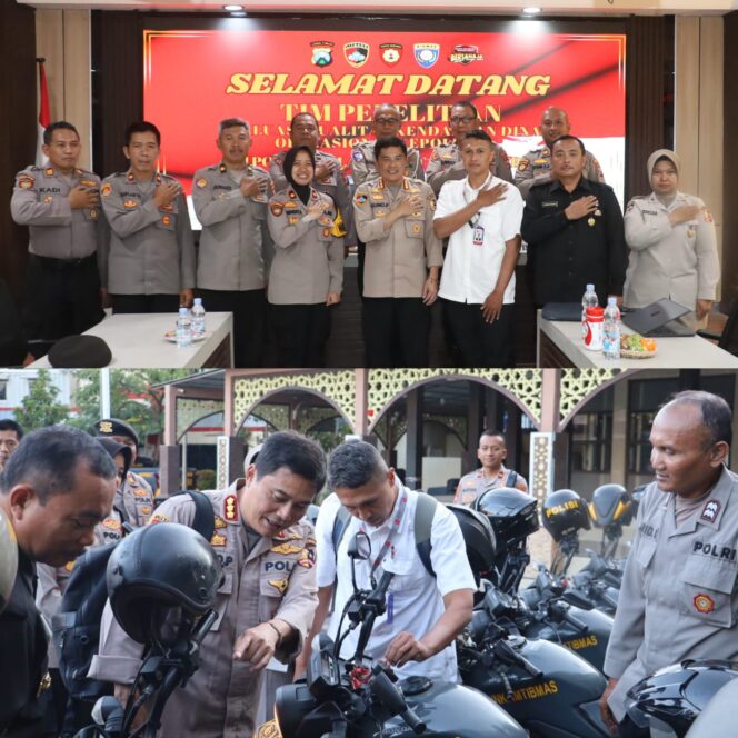 
 Tingkatkan Kualitas Layanan, Puslitbang Polri Evaluasi Kendaraan Dinas di Polres Pelabuhan Tanjung Perak